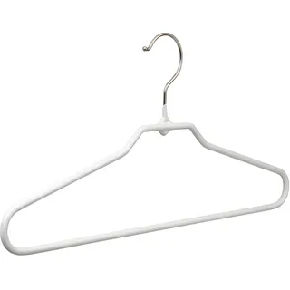 Kleiderbügel PIEPERCONCEPT "840", weiß, B:40cm H:19,5cm T:0,8cm, Metall, Kleiderbügel, Kleiderbügel