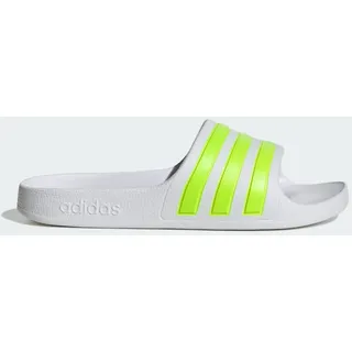 adidas Unisex Kinder Adilette Aqua Slides Kids, ftwr white/solar slime/ftwr white, 34 EU