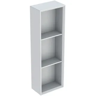 Geberit iCon Regal rechteckig, 22,5x70x13,2 cm, 502320, 502.320.01.3, Farbe: Front/Korpus: weiß/lackiert matt, Griff: weiß/pulverbeschichtet matt