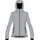 Woman Jacket Fix Hood Grau XL