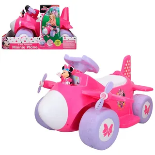 kiddisland Disney Junior Minnie Plane Rutschauto rosa (6 V)