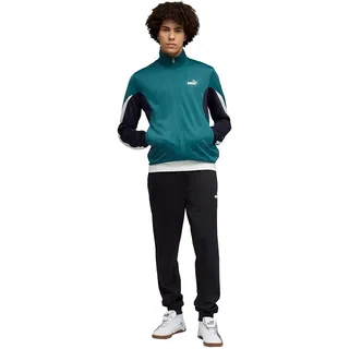 Puma Essentials Block Trainingsanzug Herren Emerald Ice Grün XXL