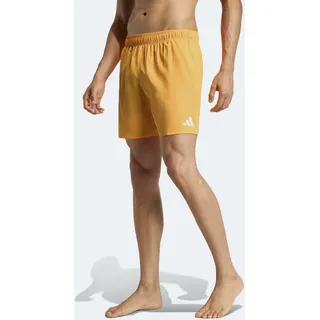 adidas 3 Bar Logo 5 ́ ́ Badeshorts - lucid tangerine, / White - M,
