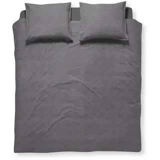 Damai »Mik« Leinen-Optik grau