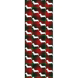 queence Vinyltapete »Ella« Fellimitat   Motiv   Reptilienprägung   Streifen   animal print   bedruckt   tropisch glatt 90x250cm, selbstklebend, kinderleichte Anbringung,, Sticker, rot