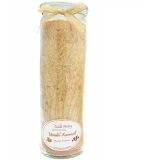 Candle Factory Big Jumbo Mandel-Karamell Duftkerze Dekokerze caramel 306-040