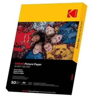 KODAK 21x29.7cm Glossy Photo Paper 180/m2 50 Sheets