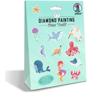 Ursus Diamond Painting Sticker Sealife Bastelset 15 x 10 cm