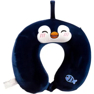 Puckator Reisekissen Relaxeazzz 40 x 30 cm Blau