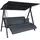 Lounge Zip Grau 3-Sitzer