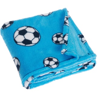 Playshoes 301702-75 Fleece, Babydecke, M, blau