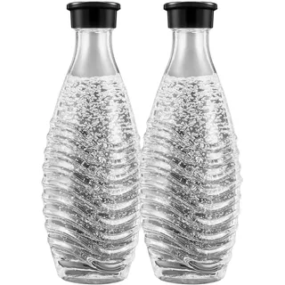 Sodastream Glaskaraffe transparent + 2 Stück