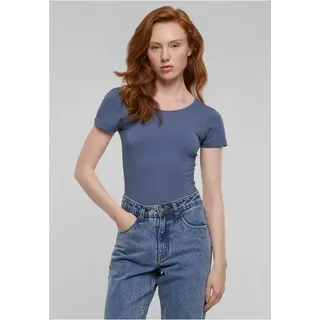 URBAN CLASSICS Ladies Organic Stretch Jersey Body - Blau - M