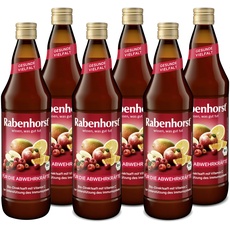 RABENHORST Für die Abwehrkräfte BIO, 6er Pack (6 x 700 ml) - 100% Bio-Mehrfruchtsaft mit natürlichem Vitamin C