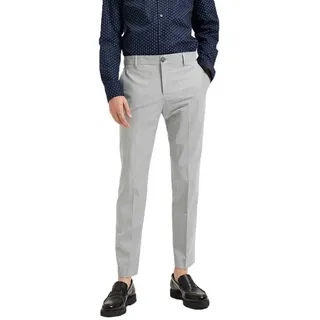 Selected Slim-liam Flex B Anzughose - Light Grey Melange - 52