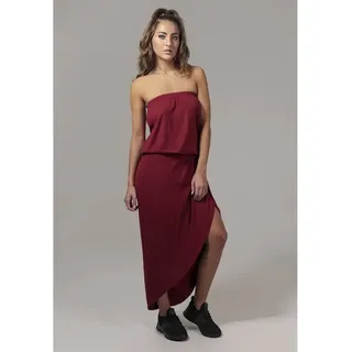 Urban Classics Vicoe Bandeau Kleid - Bordeaux - XS