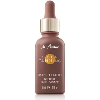 M. Asam SUN Self Tanning Drops (30 ml) – Flüssiges Selbstbräuner-Konzentrat zum Mischen mit der Gesichtspflege, individuelle Bräunungsintensität & streifenfreies Ergebnis nach wenigen Stunden