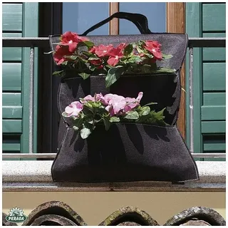 Gemüsegarten Hängend für Grow Pflanzen Und Blumen Am Balkon CM 41x22x48 Verdemax