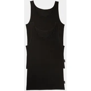 SLOGGI Unterhemd »men 24/7 SH 02 Vest 2P«, (Packung, 2 St.), Achselhemd, Tank-Top sloggi BLACK