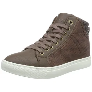 s.Oliver Damen 25210 High-Top, Braun (Tobacco Comb. 357), 39 EU