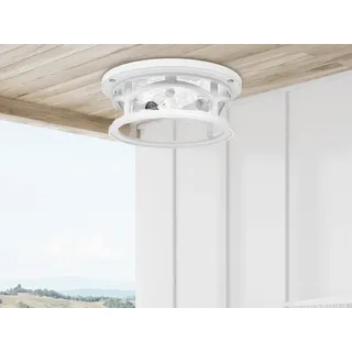 Außendeckenleuchte Landhausstil Weiß Ø33cm - Weiß