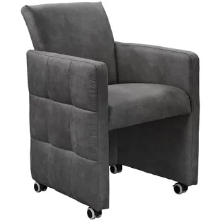 exxpo - sofa fashion Esszimmersessel Barista schlamm