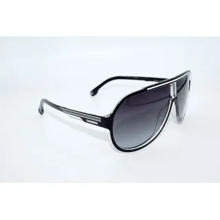 Carrera Carrera1057s8 Sonnenbrille - BLACK WHITE Sunglasses Men Propionate, Standard, 64 64