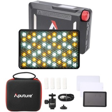 Aputure MC Pro RGBWW LED-Kamera-Videoleuchte, Temperatur 2000K-10000K, unterstützt magnetische Anziehung, IP65-Schutz, 15 integrierte Lichteffekte und App-Steuerung
