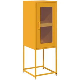 vidaXL Sideboard 36 x 39 x 107 cm Gelb