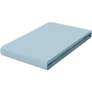 schlafgut Bettlaken Frottee 200 x 200 cm blau