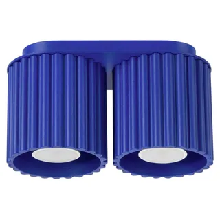 Deckenleuchte AURA 2 ultramarinblau GU10 - Blau