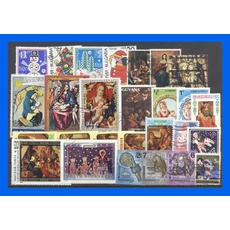 Bild 50 verschiedene Briefmarken Weihnachten