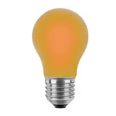 LED-Leuchtmittel, orange, E27, 2 W, dimmbar