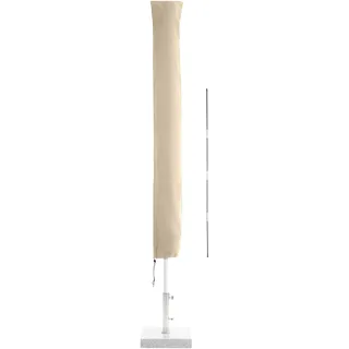 SPRINKS® Sonnenschirm Schutzhülle bis Ø 300cm - Reißfeste Sonnenschirmhülle mit UV Schutz - Wetterbeständige Schirmhülle inkl. Hilfsstab zum Überziehen