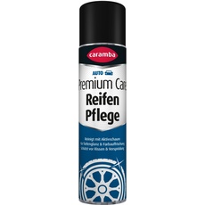 Caramba Premium Care Reifenpflege (400 ml) – Reinigung & Schutz von Reifen in einem Arbeitsgang – Auto Reiniger schützt vor Rissen und Versprödung und sorgt für Farbauffrischung