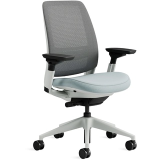 Steelcase Series 2 Ergonomischer Bürostuhl mit LiveBack Lumbalstütze und 4D-Armlehnen Sturmhorizont