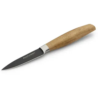 Echtwerk Schälmesser , Holz , Rosenholz , rostfrei, ergonomischer Griff, rutschfester Griff, Klinge antihaftbeschichtet , Küchenzubehör, Küchenhelfer, Schäler