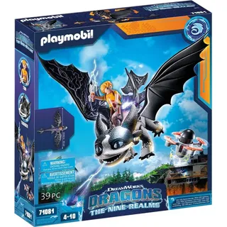 Playmobil Dragons Thunder & Tom 71081