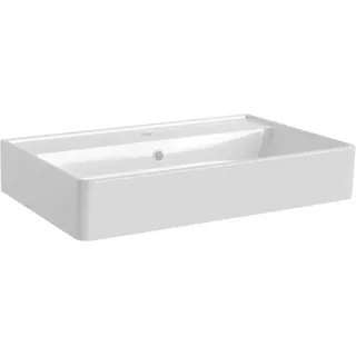 Fackelmann Aufsatzwaschbecken Vaida Keramik 61 cm Weiß