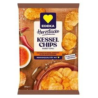 edeka herzstücke Kessel Sweet Chili Chips 150,0 g