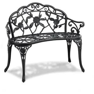 Vevor Gartenbank 98,7 x 0 x 0 cm Schwarz
