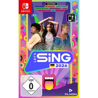 plaion »Let's Sing 2026 German Version« Switch,
