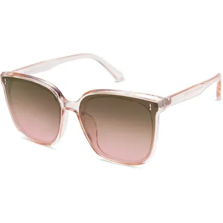 SOJOS Retro Rechteckige Verspiegelte Sonnenbrille SJ2157 | UV400 Schutz Groß Eckig Klassisch Unisex Damen Herren