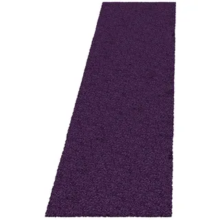 Fluffy 3500 Hochflorteppich 80 x 150 cm lila