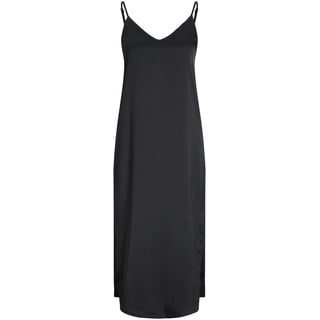 JACK & JONES Damen Jjxx Jxcleo Satin Dress Sn Kleid, Schwarz, L EU