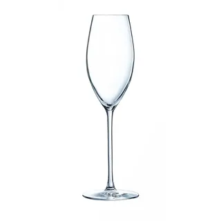 Luminarc Grand Chais Box mit 4 Gläsern aus Kristallglas, 24 cl, geeignet für den Kühlschrank, nicht mikrowellengeeignet, umweltfreundlich