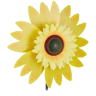 Relaxdays Aussendekoration, Windrad Blume,