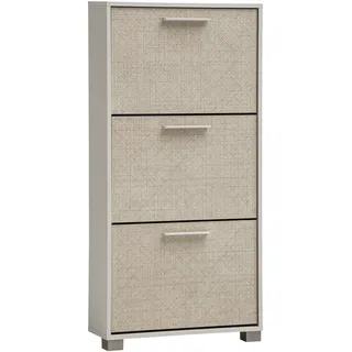 Schildmeyer Edno Schuhschrank 59,8 x 124 x 19,5 cm beige / beige matt