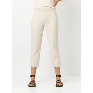 Toni 3/4-Hose »Sue« mit gestreiftem Bund beige