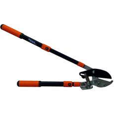 Garten Primus Astschere, Astamboss - Ratschenschere, schwarz / orange, 67 x 28 x 3,5 cm, 01100